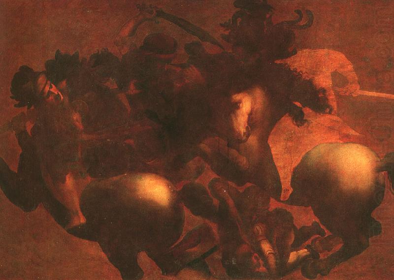 The Battle of Anghiari,  Leonardo  Da Vinci